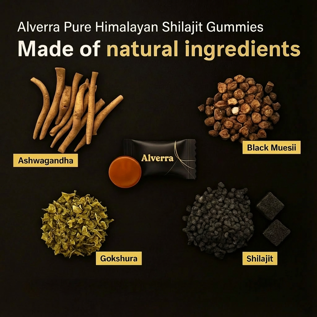 ALVERRA® MAXOUT SHILAJIT GUMMIES