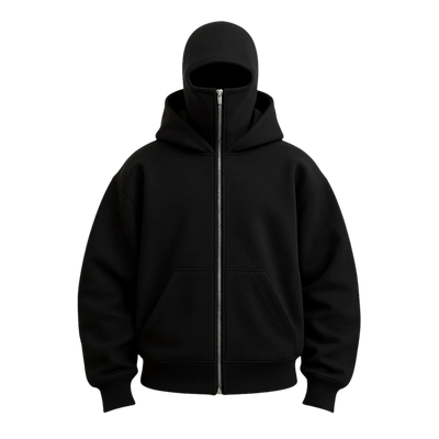 Ski Mask Zip Hoodie | Unisex
