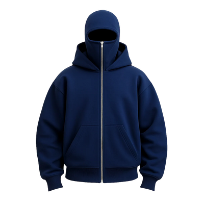 Ski Mask Zip Hoodie | Unisex